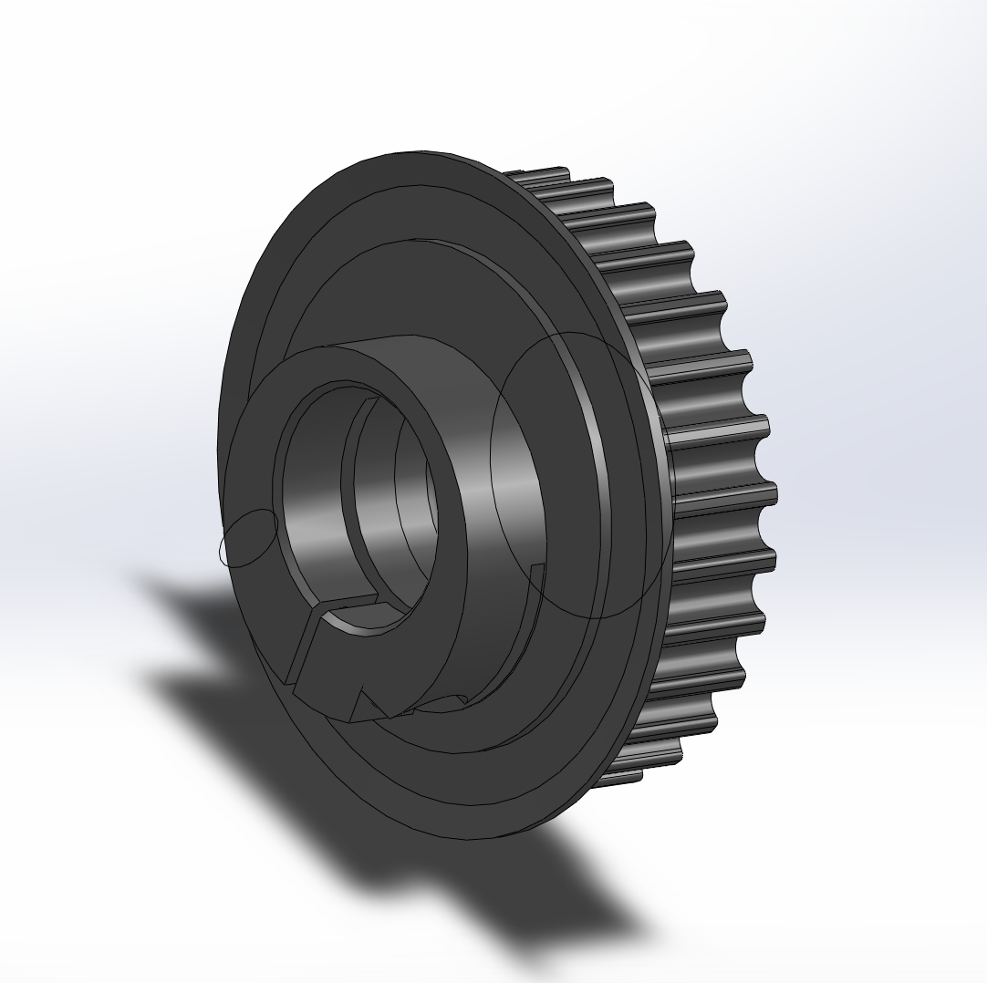 同步带轮SW三维==1449750==50